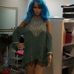 Boho open shoulder